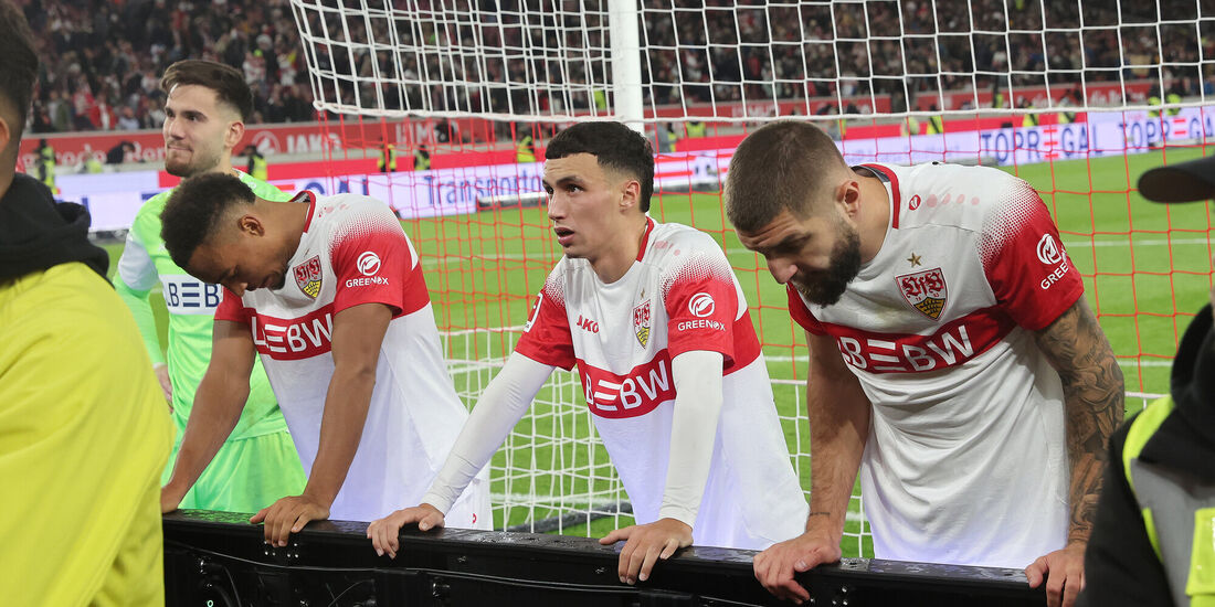 Nach der Blamage gegen Gladbach suchen die VfB-Profis den Kontakt zu den eigenen Fans. In der Cannstatter Kurve gibt es trotz de