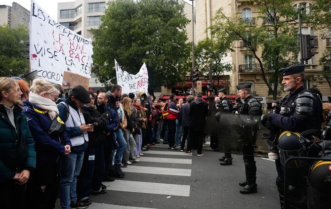 Proteste in Frankreich