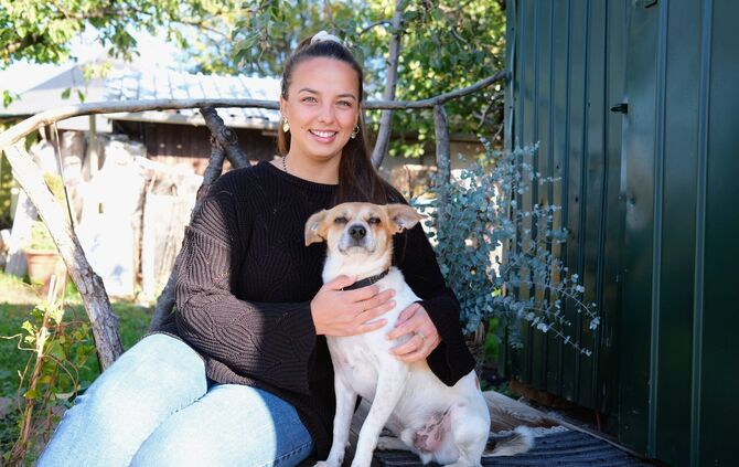 Larissa Zentmaier und Bobby.