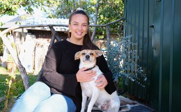 Larissa Zentmaier und Bobby.