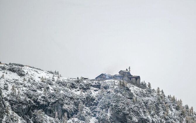 Kehlsteinhaus nach Großbrand schwer zerstört