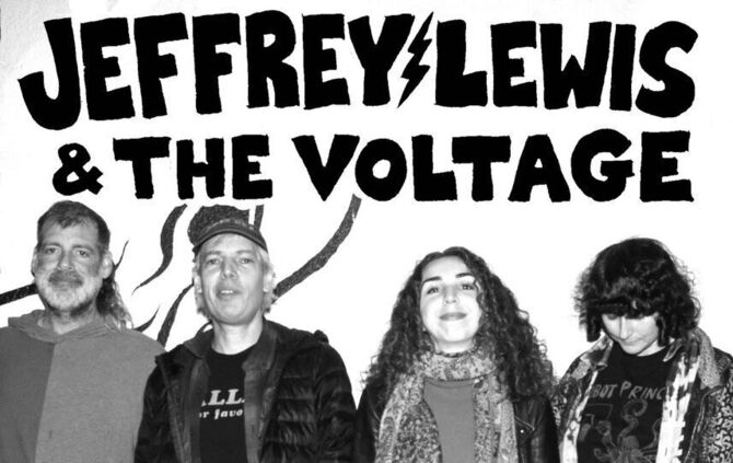 Jeffrey Lewis & The Voltage verbinden Indie-Rock, Folk und Kunst-Elemente zu einem urbanen, rauen Sound.