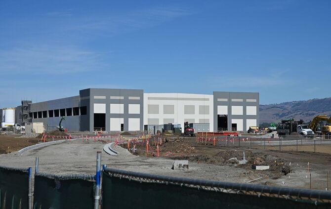 Baustelle Rechenzentrum Amazon