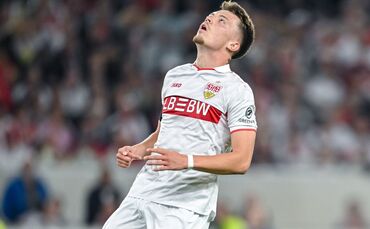 Traf für den VfB bisher nur im Pokal: Dzenan Pejcinovic. (Archivbild)