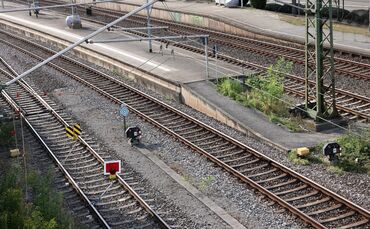 An der Bahnstrecke zwischen Winnenden und Leutenbach hat die Sommerhitze für Schäden gesorgt (Symbolfoto).