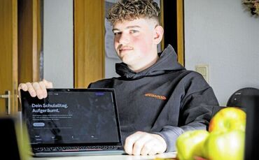 Planaxa läuft über den Browser. Lenny Damaschke überarbeitet und ergänzt das Programm regelmäßig.