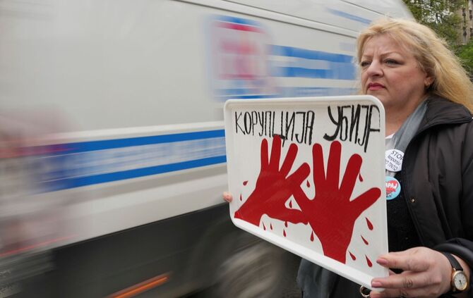 Proteste in Serbien