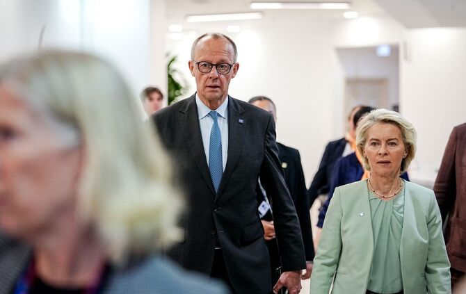 Friedrich Merz und Ursula von der Leyen