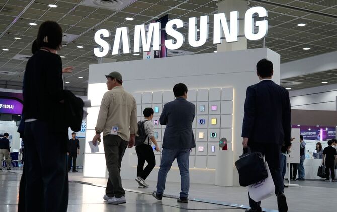 Elektronikmesse in Südkorea