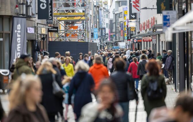 Innenstadt Köln - Fußgängerzone