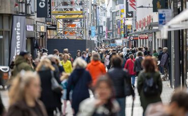 Innenstadt Köln - Fußgängerzone
