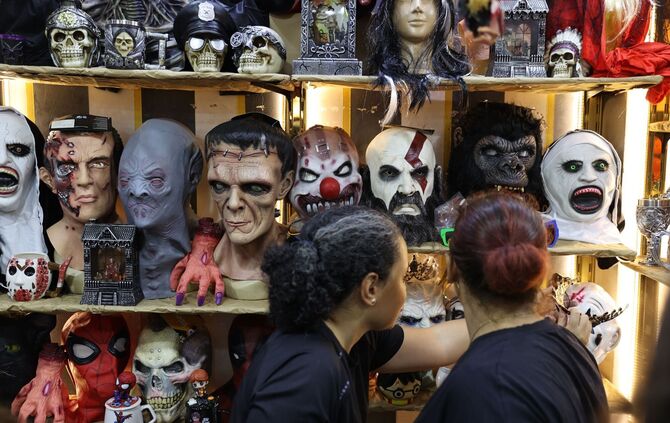 Halloween-Vorbereitungen in Ägypten