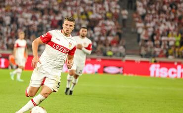 Vergab gegen den SC Paderborn gleich drei Großchancen: VfB-Stürmer Ermedin Demirovic.