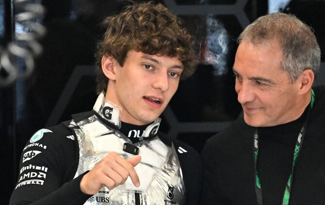 Kimi und Marco Antonelli