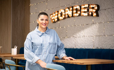 „The Wonder Café“-Inhaberin Rachil Maroudi.