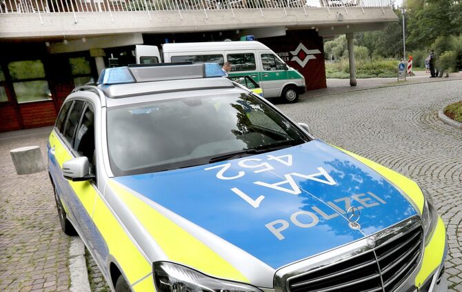 Blaulicht Bürgerzentrum Symbol Symbolbild Polizei