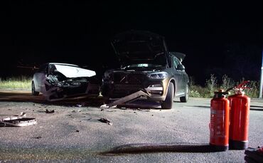 Remseck: Schwerer Verkehrsunfall mit einer verletzten Person