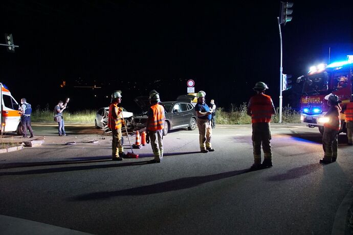 Remseck: Schwerer Verkehrsunfall mit einer verletzten Person