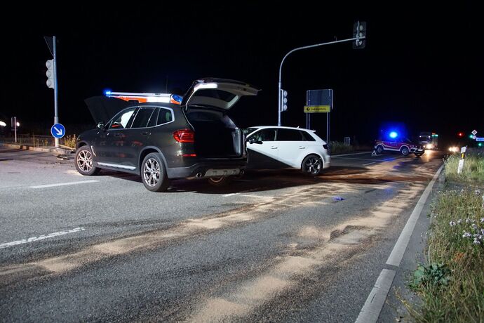 Remseck: Schwerer Verkehrsunfall mit einer verletzten Person