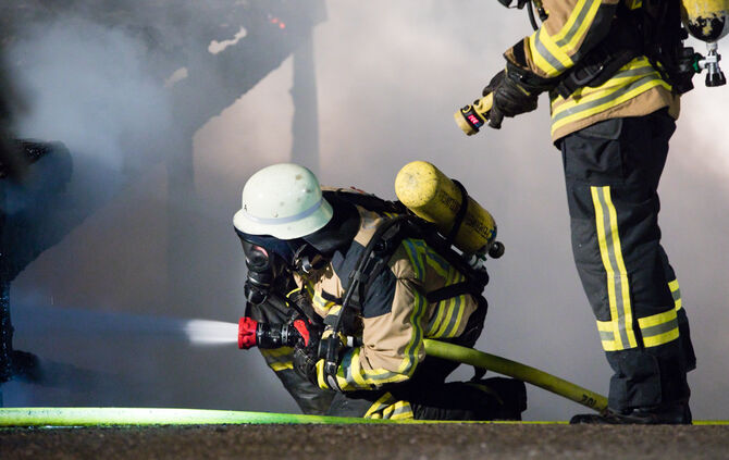 Brand beim SV Unterweissach - Bild 12_14