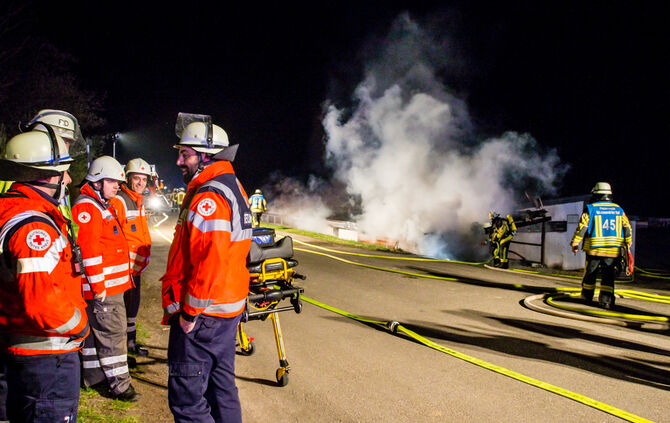 Brand beim SV Unterweissach - Bild 22_23