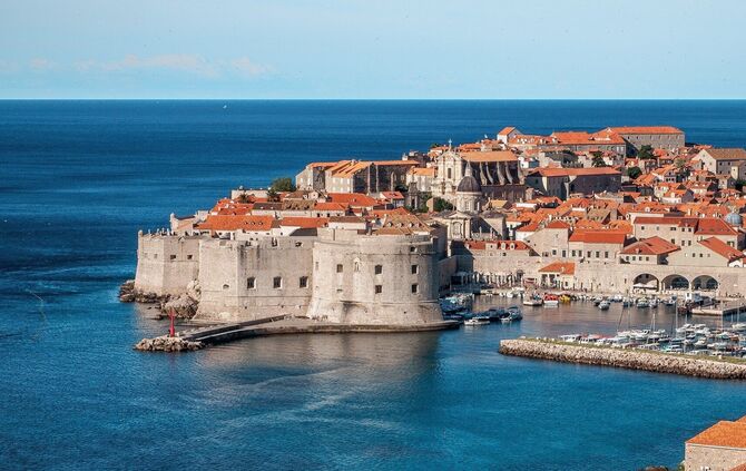 Dubrovnik Kroatien Symbol