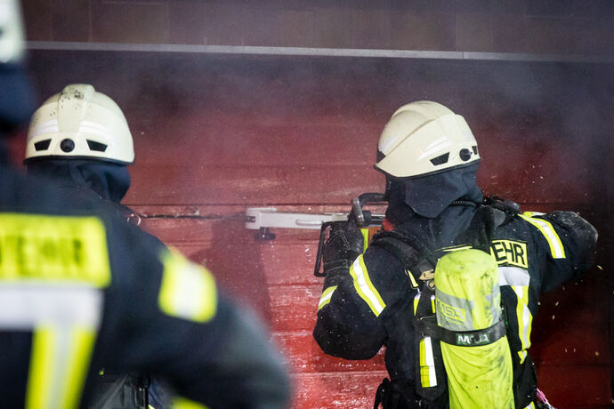 Garagenbrand_Burgstaller Straße, Leutenbach, 02.08.2020.