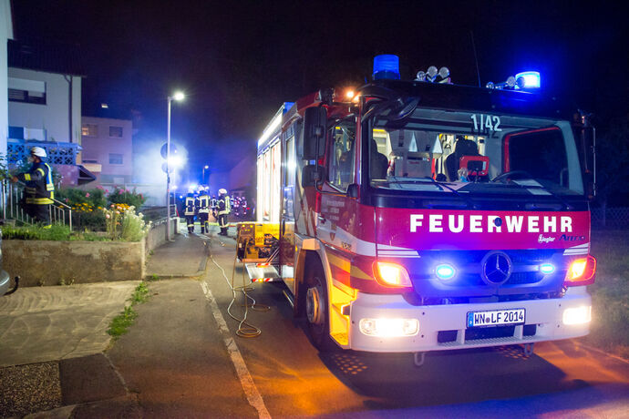 Garagenbrand_Burgstaller Straße, Leutenbach, 02.08.2020.