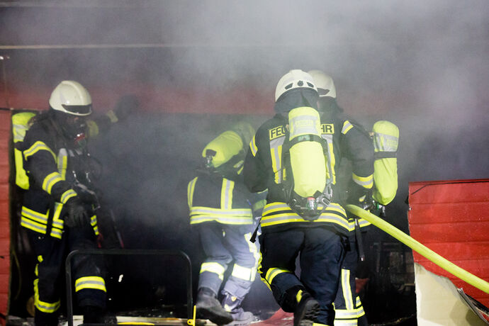 Garagenbrand_Burgstaller Straße, Leutenbach, 02.08.2020.