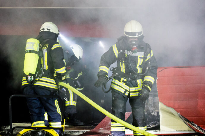 Garagenbrand_Burgstaller Straße, Leutenbach, 02.08.2020.