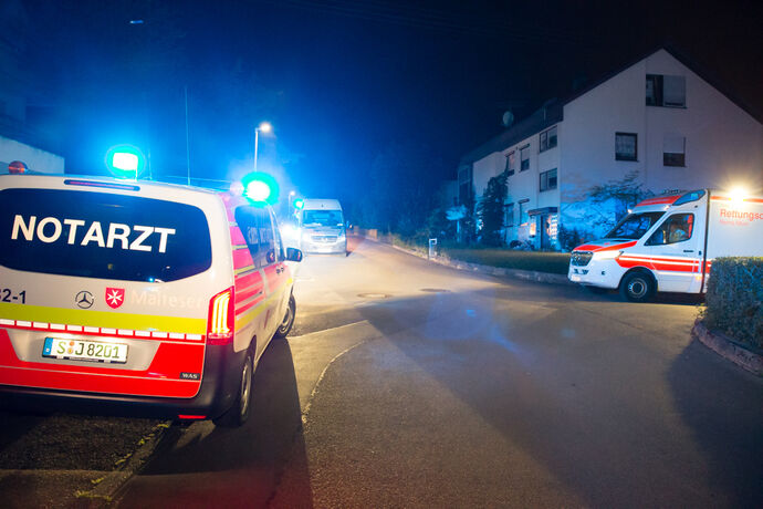 Garagenbrand_Burgstaller Straße, Leutenbach, 02.08.2020.
