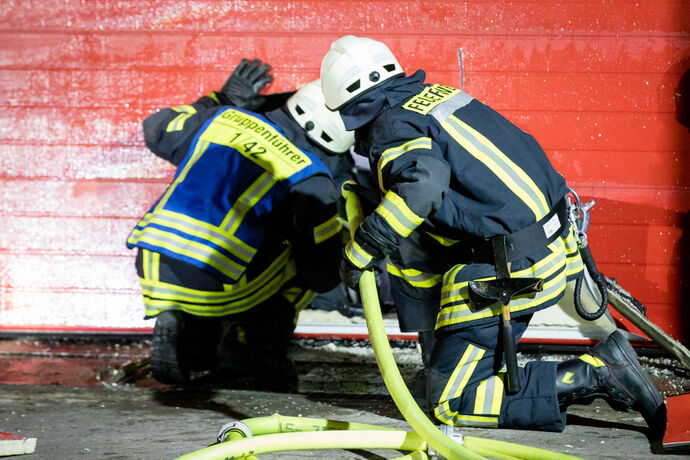 Garagenbrand_Burgstaller Straße, Leutenbach, 02.08.2020.