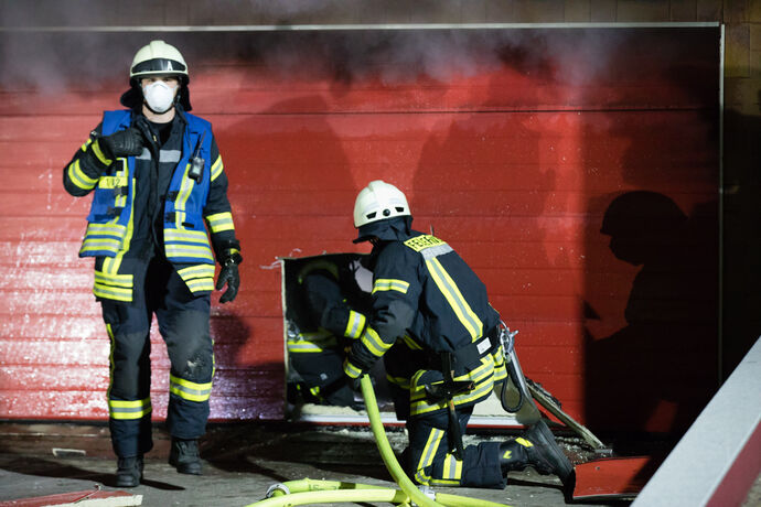 Garagenbrand_Burgstaller Straße, Leutenbach, 02.08.2020.