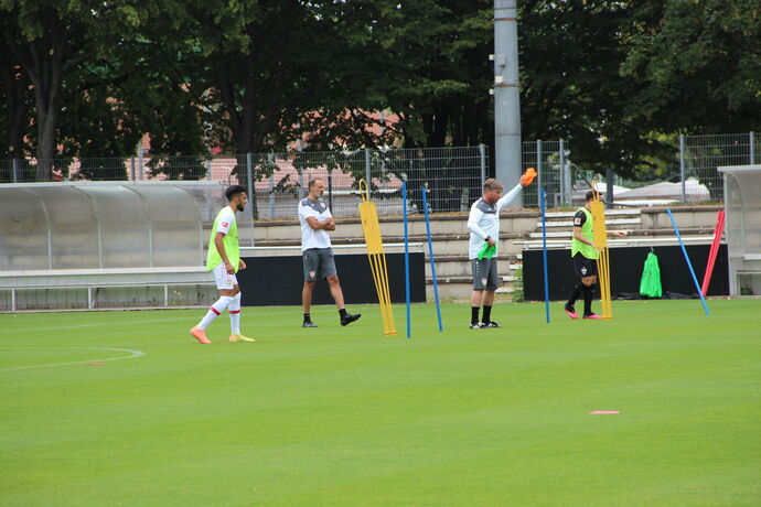 Gonzalez Matarazzo VfB Training