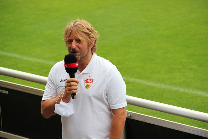 Sven Mislintat VfB Training
