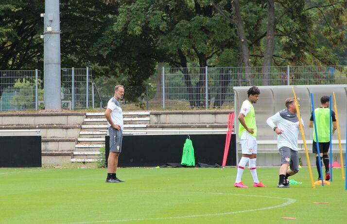 Matarazzo Ailton VfB Training