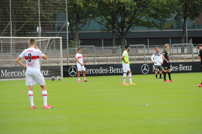 Kalajdzic Gonzalez Förster VfB Training