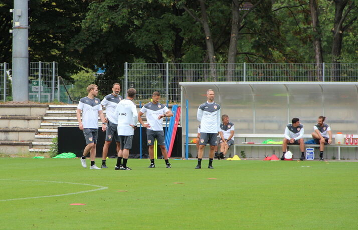Matarazzo Trainer Trainerteam VfB Training