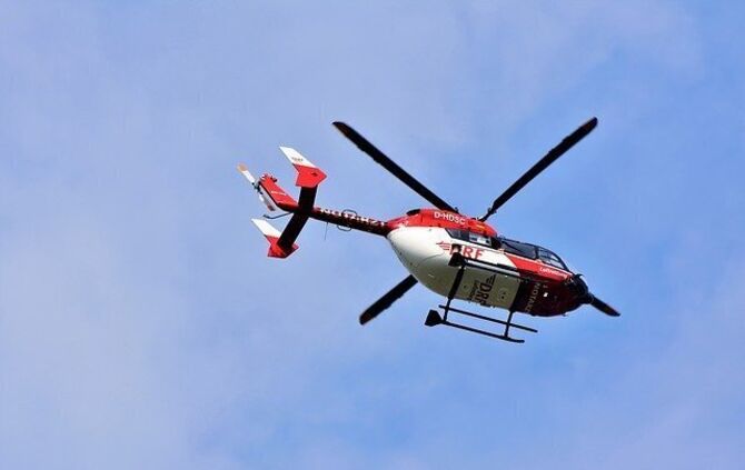 Hubschrauber Rettungshubschrauber Rettung Luftrettung