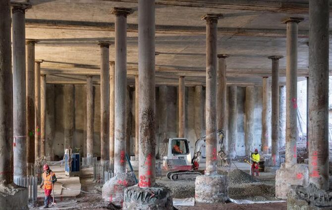 Stuttgart 21-Baustelle