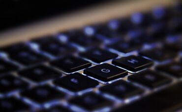 Computer  Laptop Tastatur Symbol Symbolbild