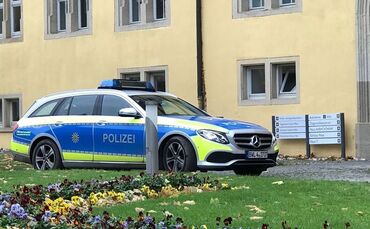 Streifenwagen Polizei ZfP Winnenden Symbolfoto