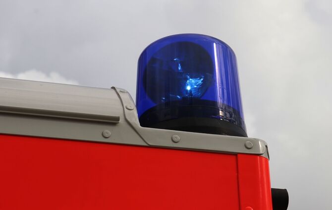 Blaulicht  feuerwehr Symbol Symbolbild symbolfoto